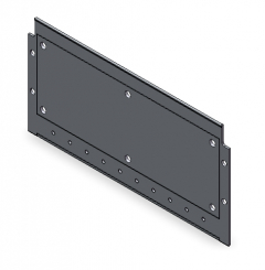 Blech 2x92x180 Ablösekante 