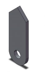 Klotz 2,5x16x45,5 Zeiger 