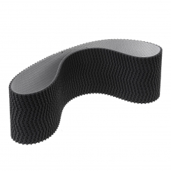 Flachriemen mit Auflage 98x830 PVC 