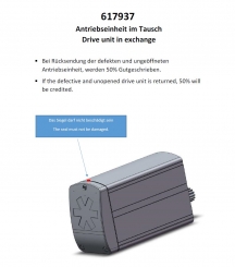 Rep. Antriebseinheit nur im Austausch 